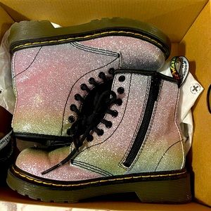 Kids - Dr. Martens Glitter boots